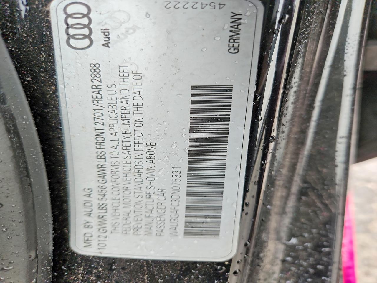 2013 AUDI A7