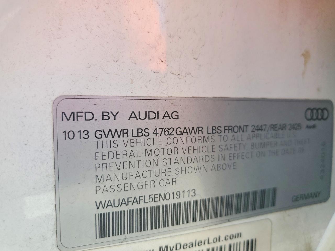 2014 AUDI A4
