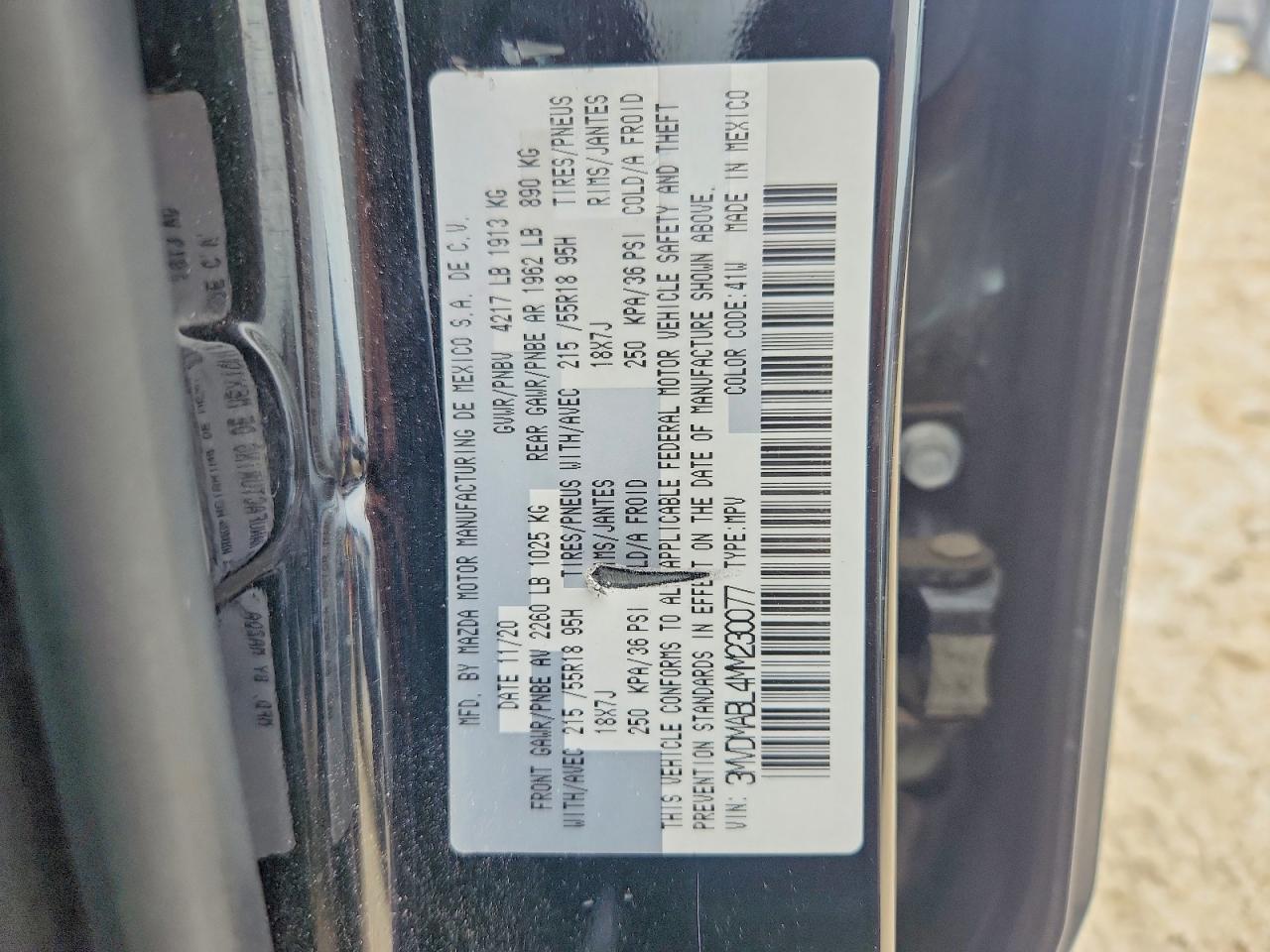 2021 MAZDA CX30