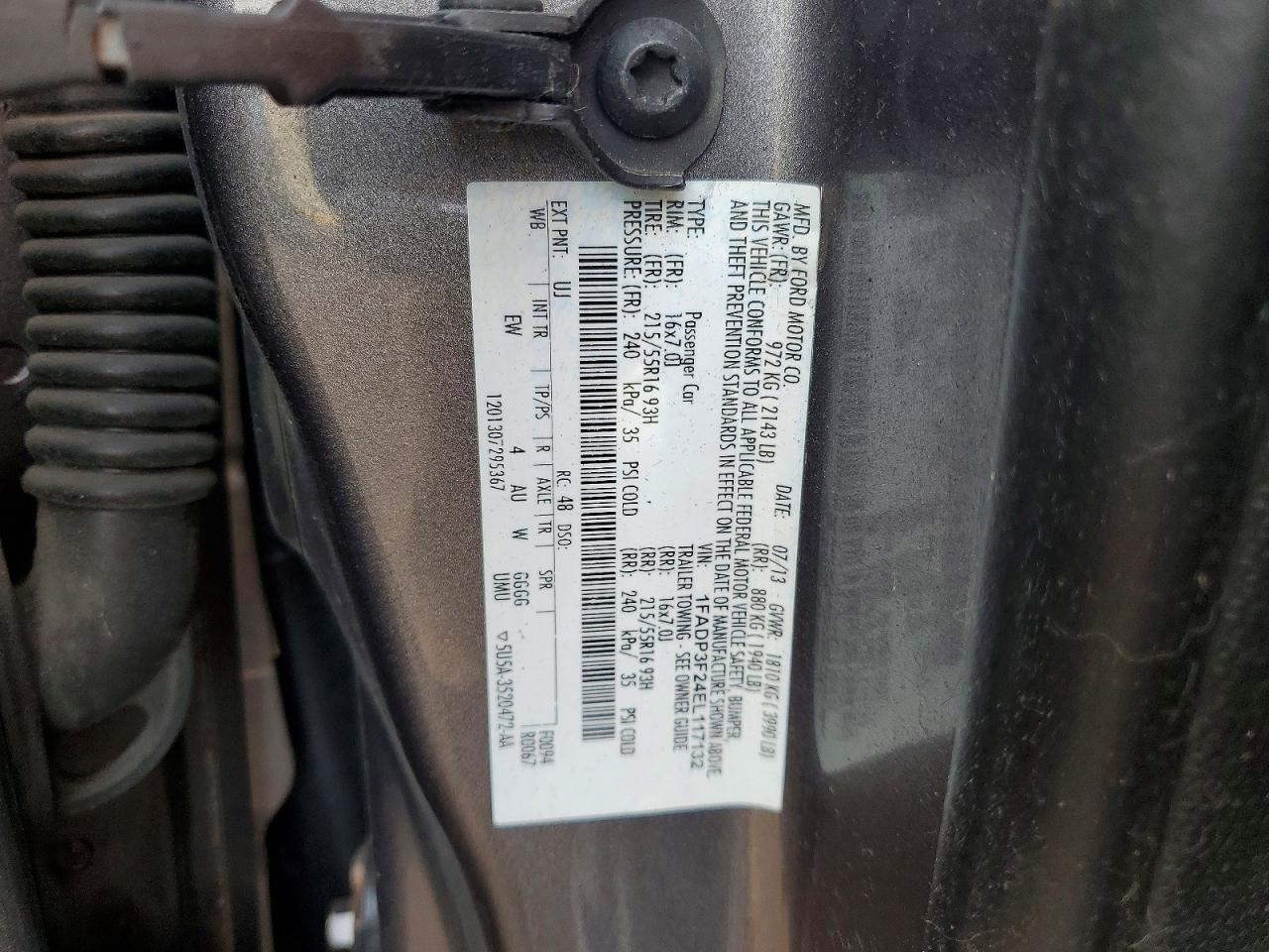 2014 FORD FOCUS