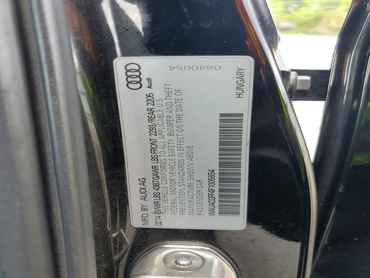 2015 AUDI A3