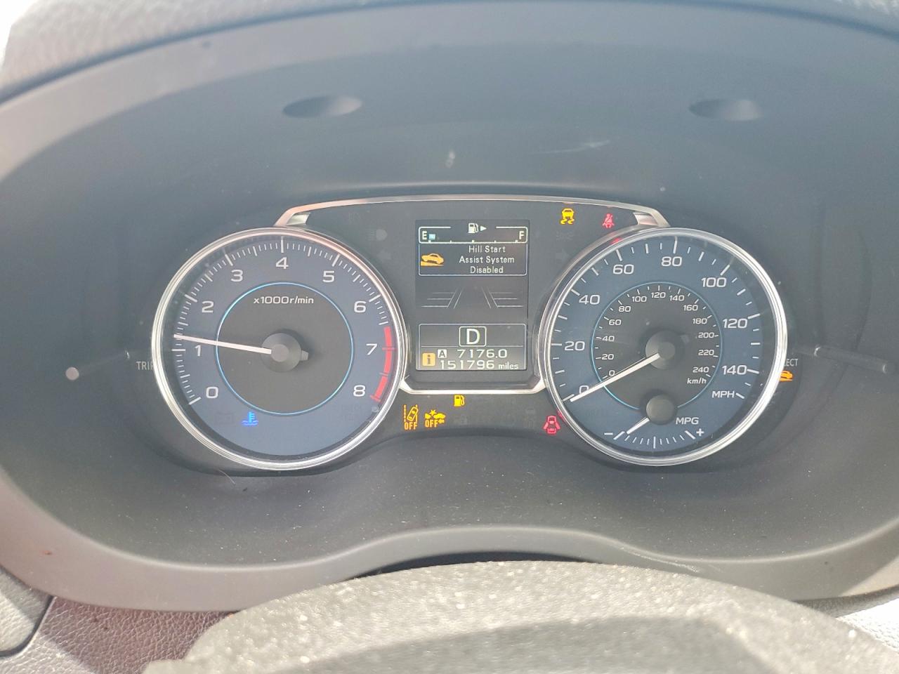 2016 SUBARU CROSSTREK