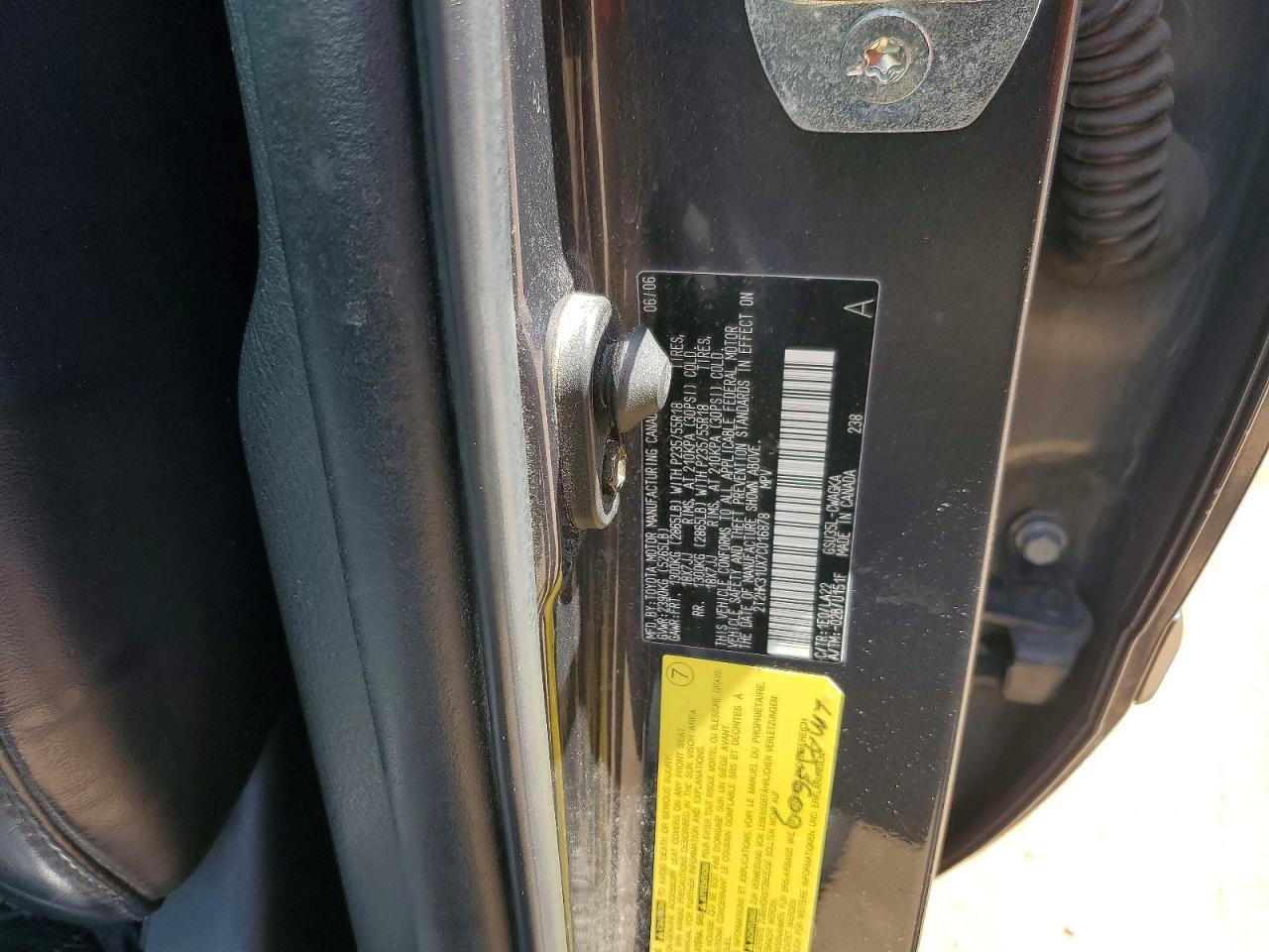 2007 LEXUS RX350