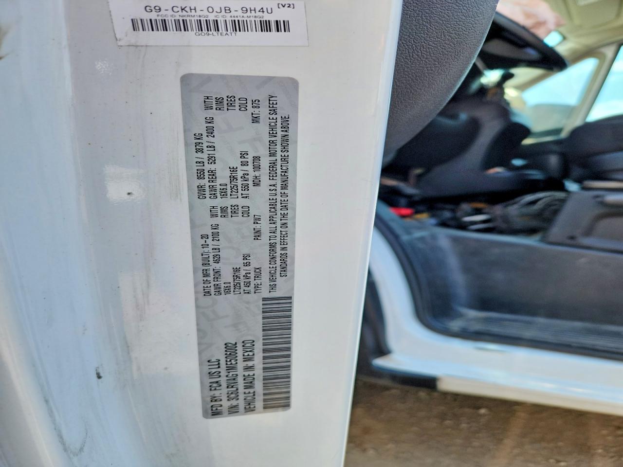 2021 RAM PROMASTER