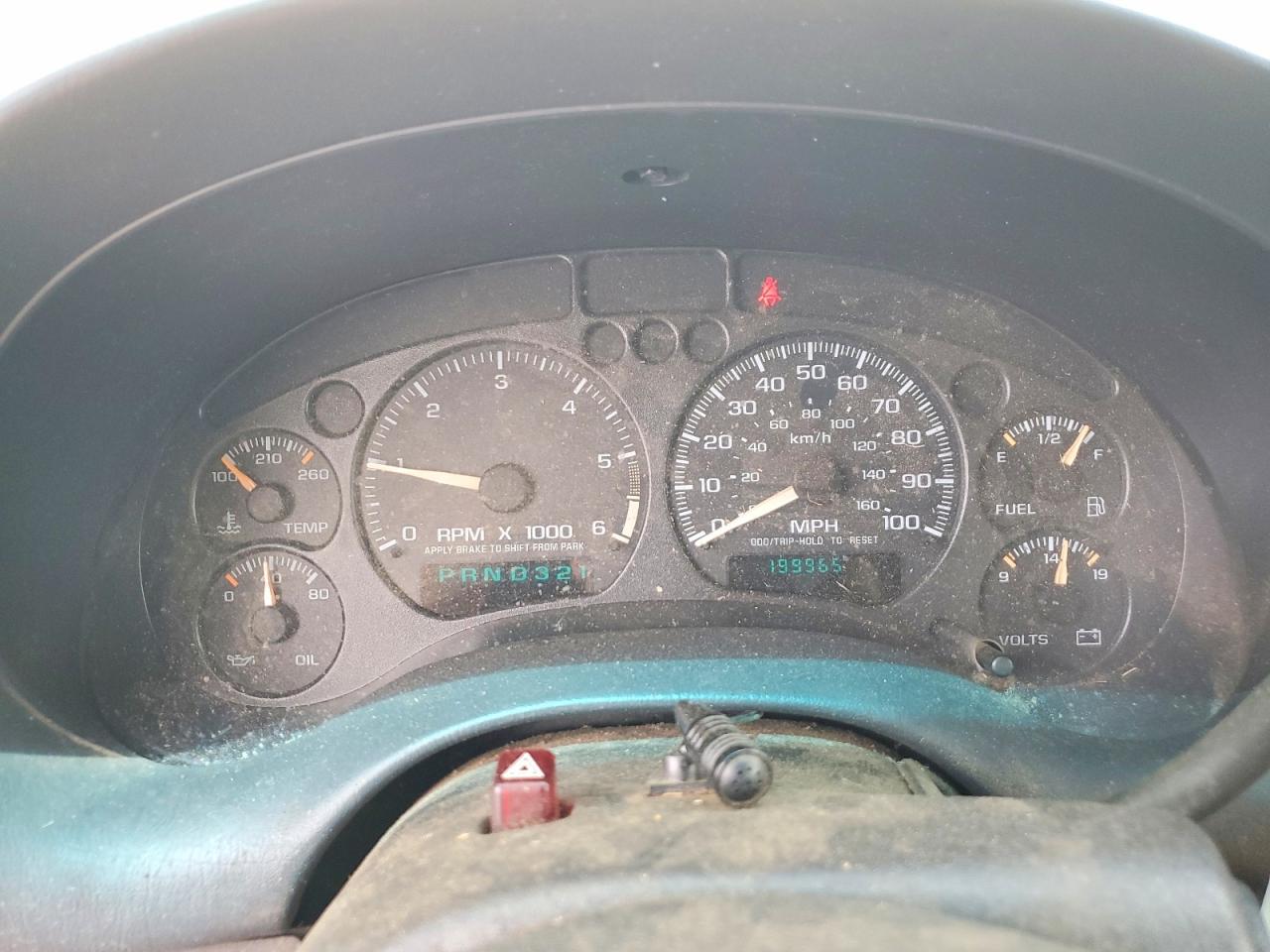 2001 CHEVROLET S10