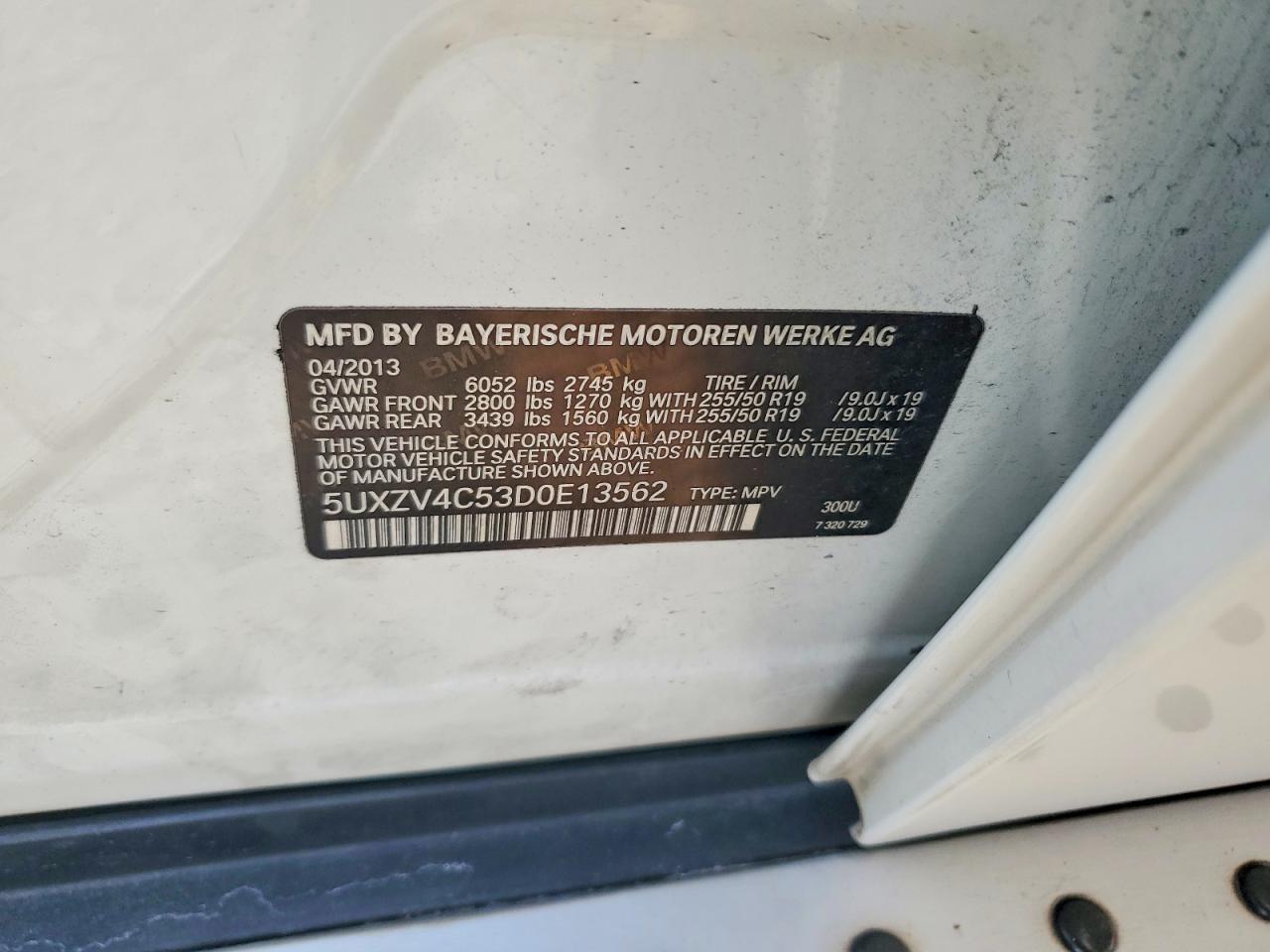 2013 BMW X5