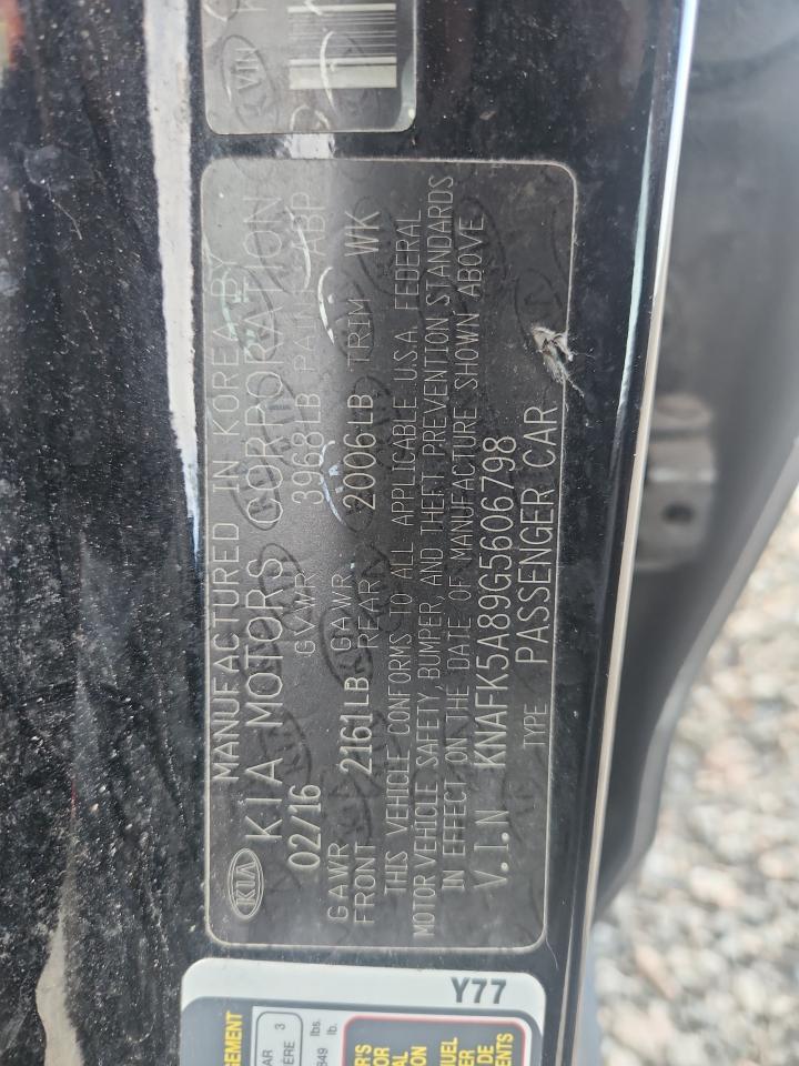 2016 KIA FORTE