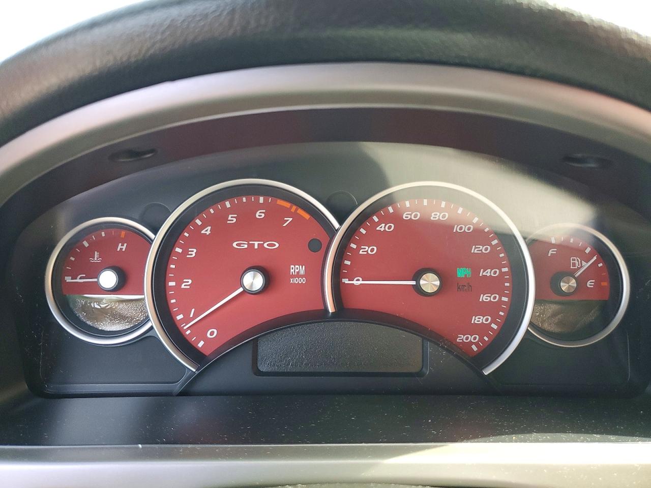 2006 PONTIAC GTO