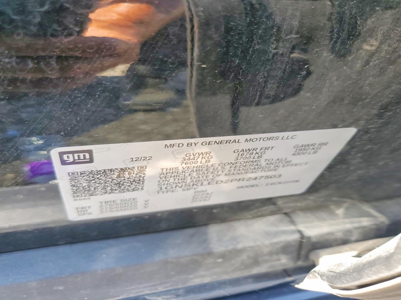 2023 CHEVROLET TAHOE