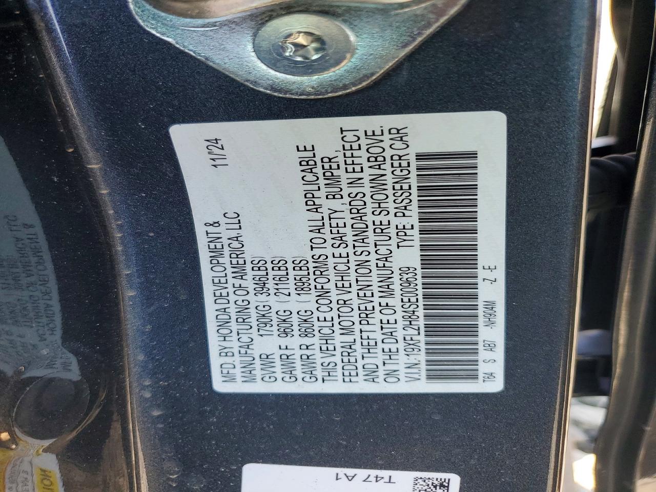 2025 HONDA CIVIC