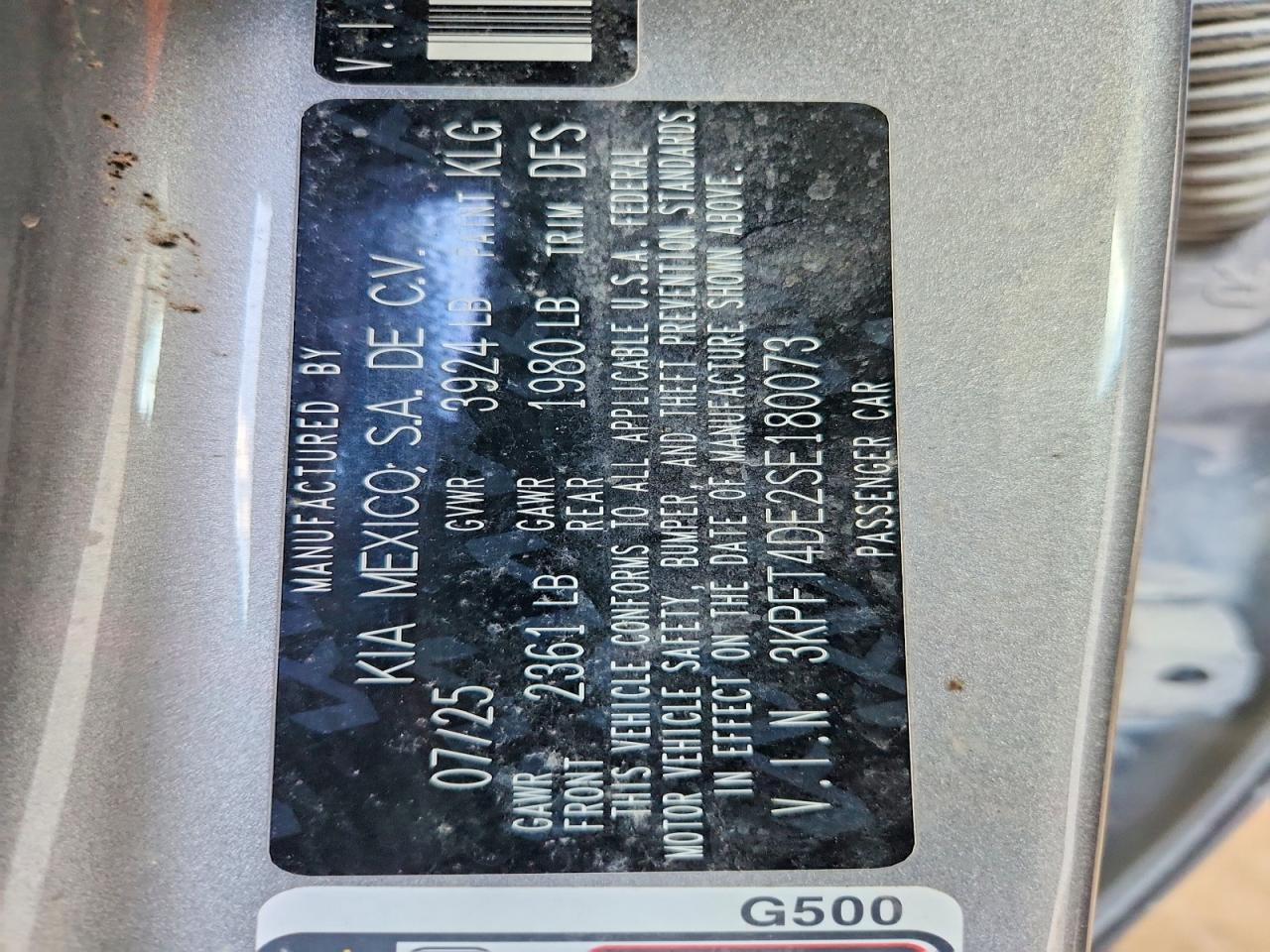2025 KIA ALL OTHER