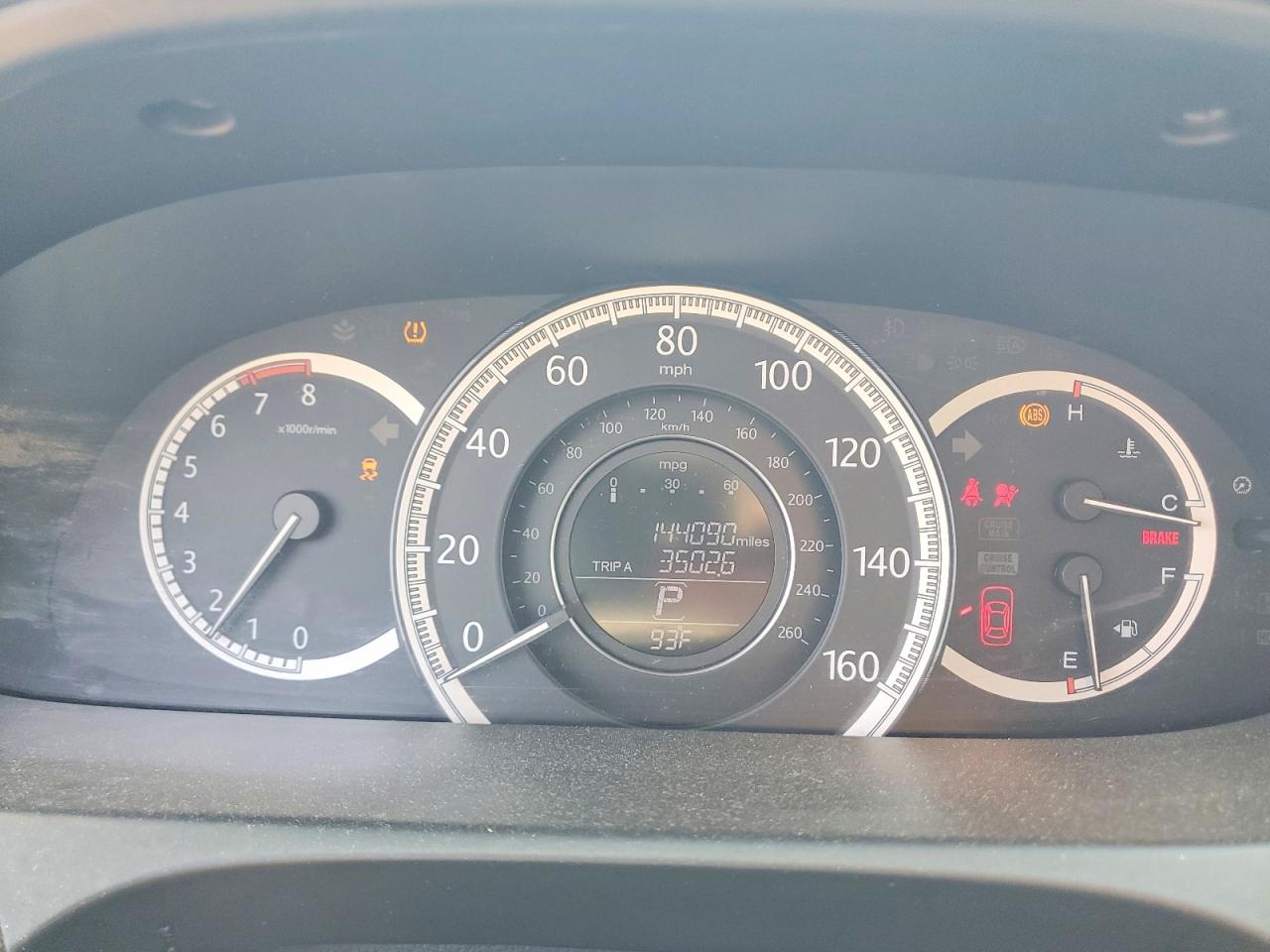 2014 HONDA ACCORD