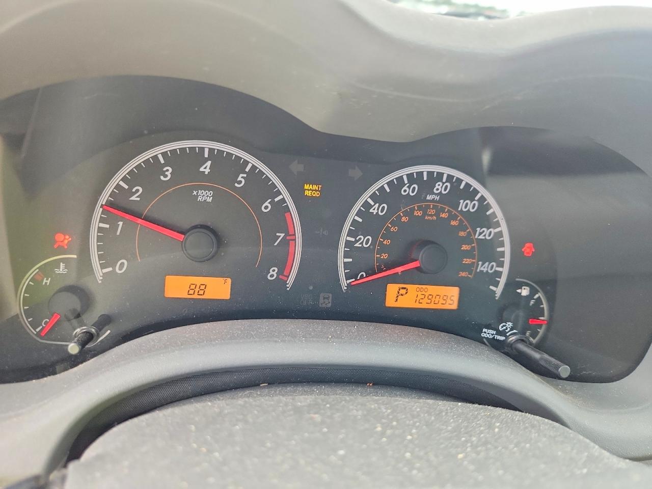2009 TOYOTA COROLLA