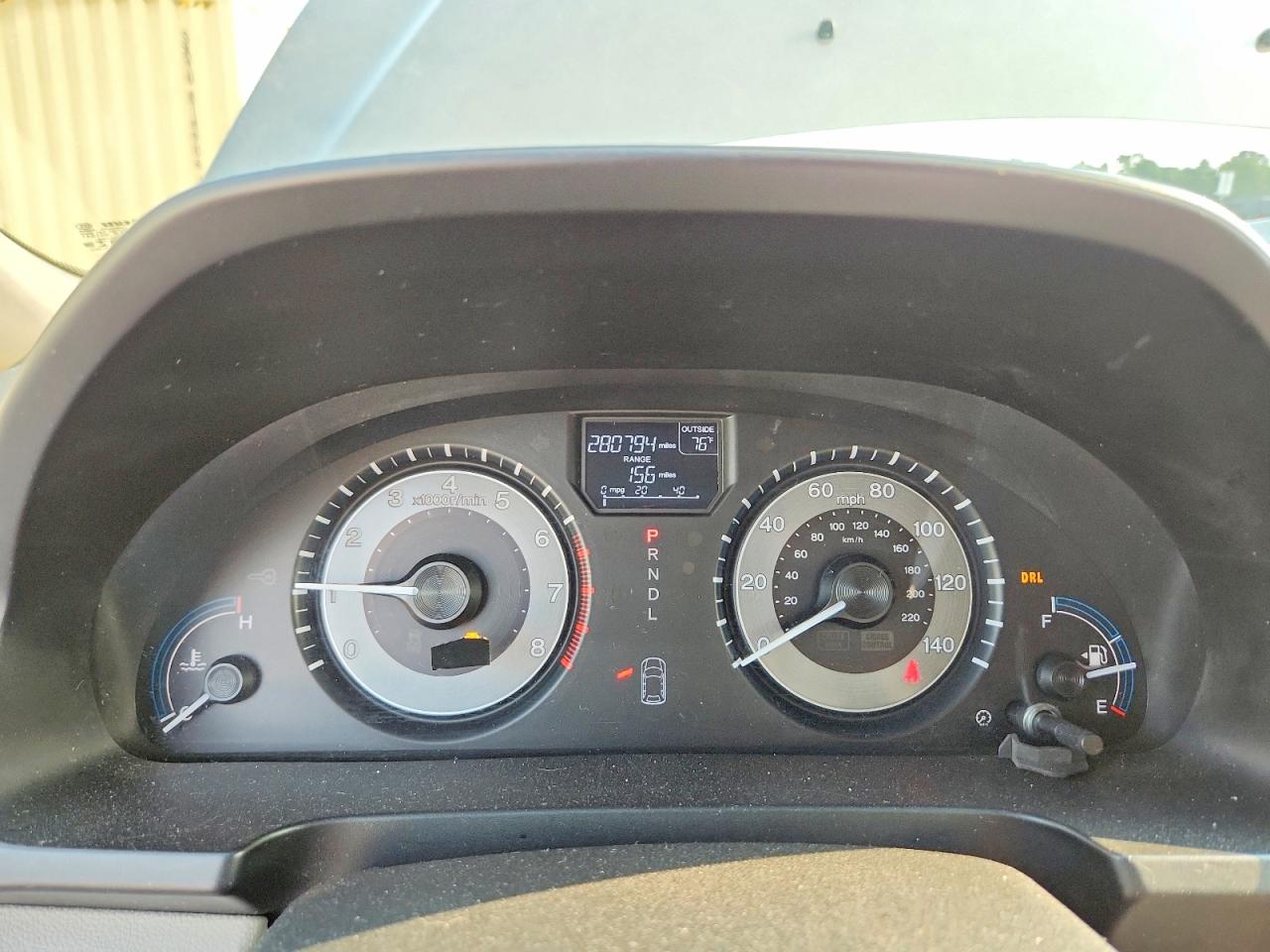 2012 HONDA ODYSSEY