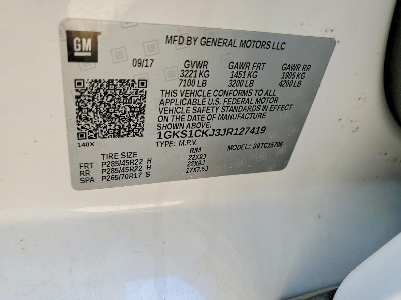 2018 GMC YUKON