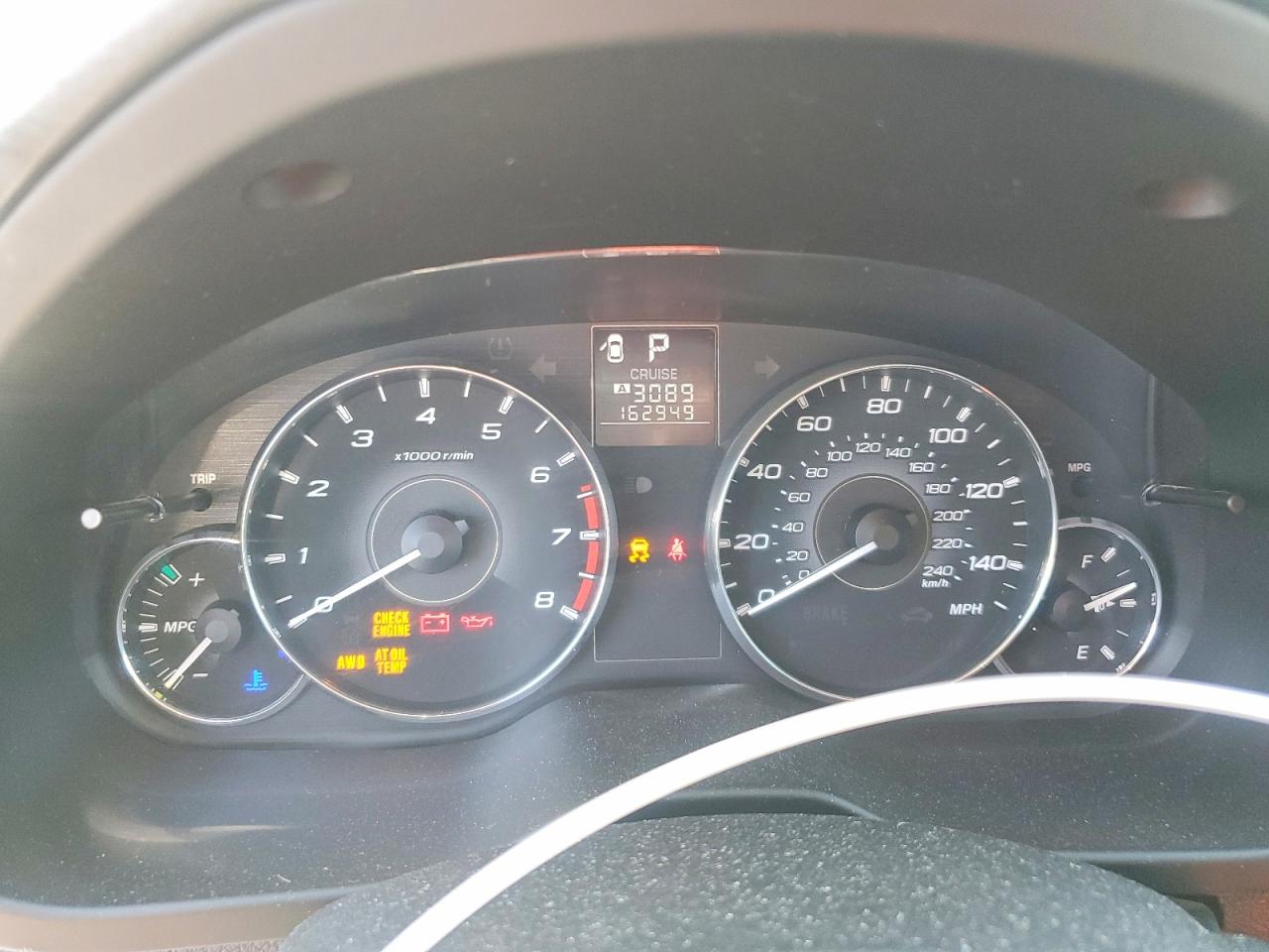 2012 SUBARU OUTBACK