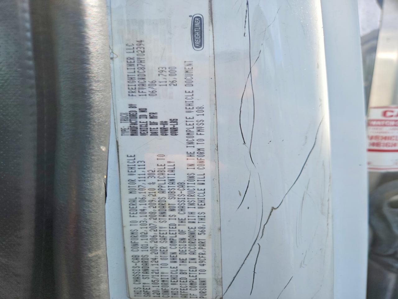 2007 FREIGHTLINER ALL OTHER