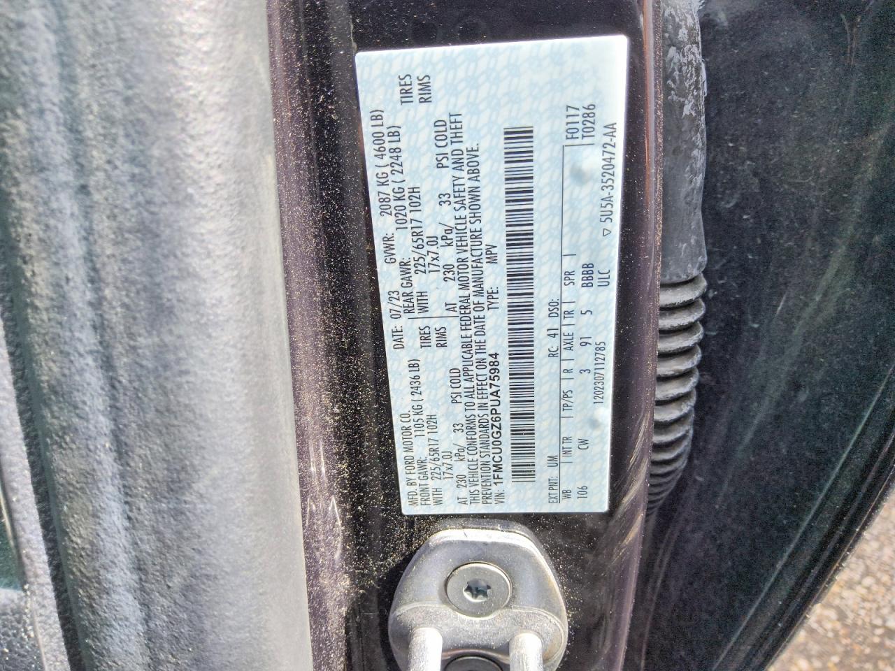 2023 FORD ESCAPE