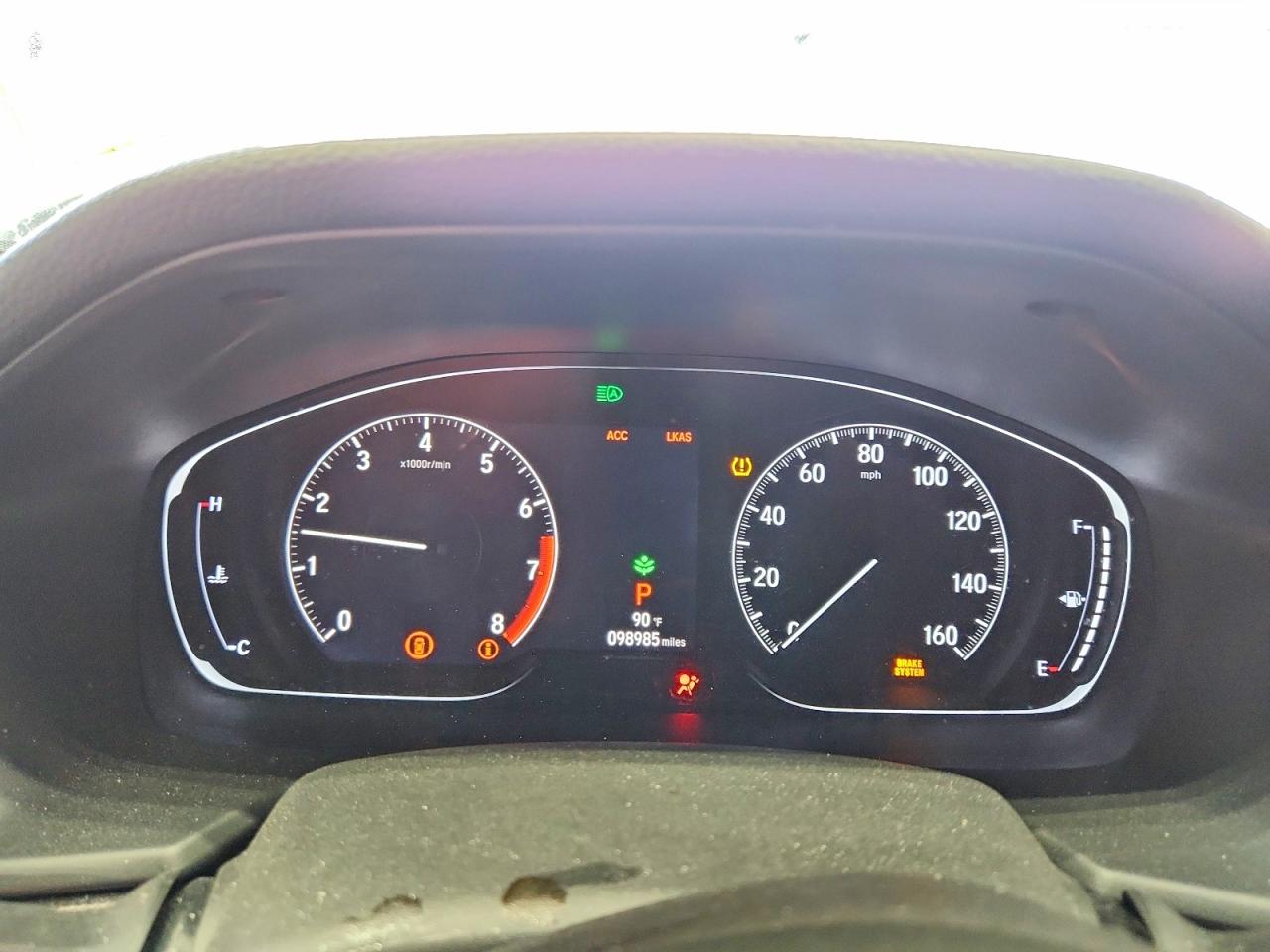2019 HONDA ACCORD