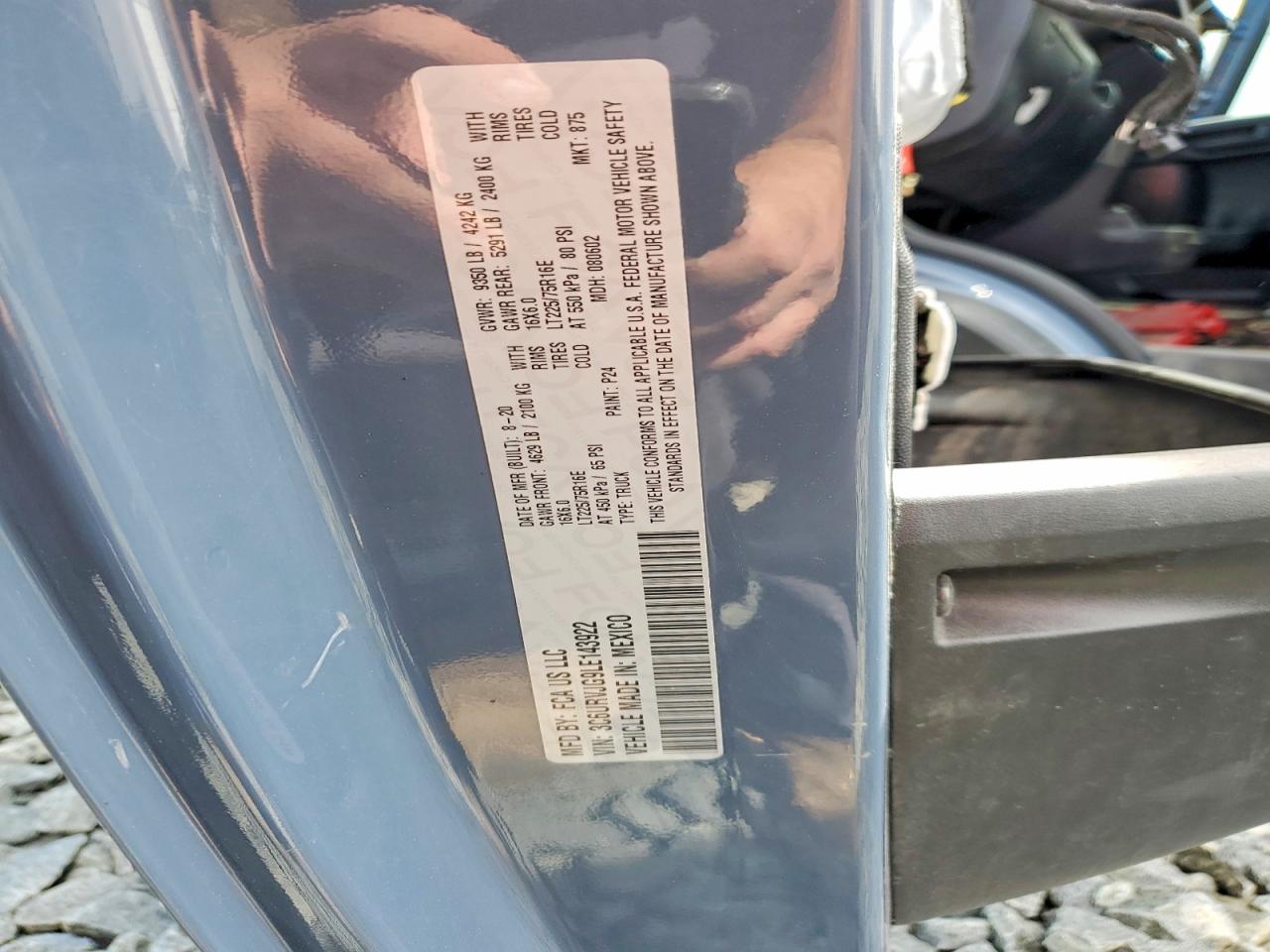 2020 RAM PROMASTER