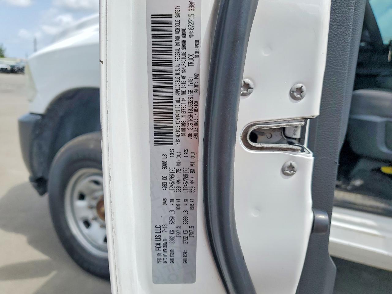 2018 RAM 2500