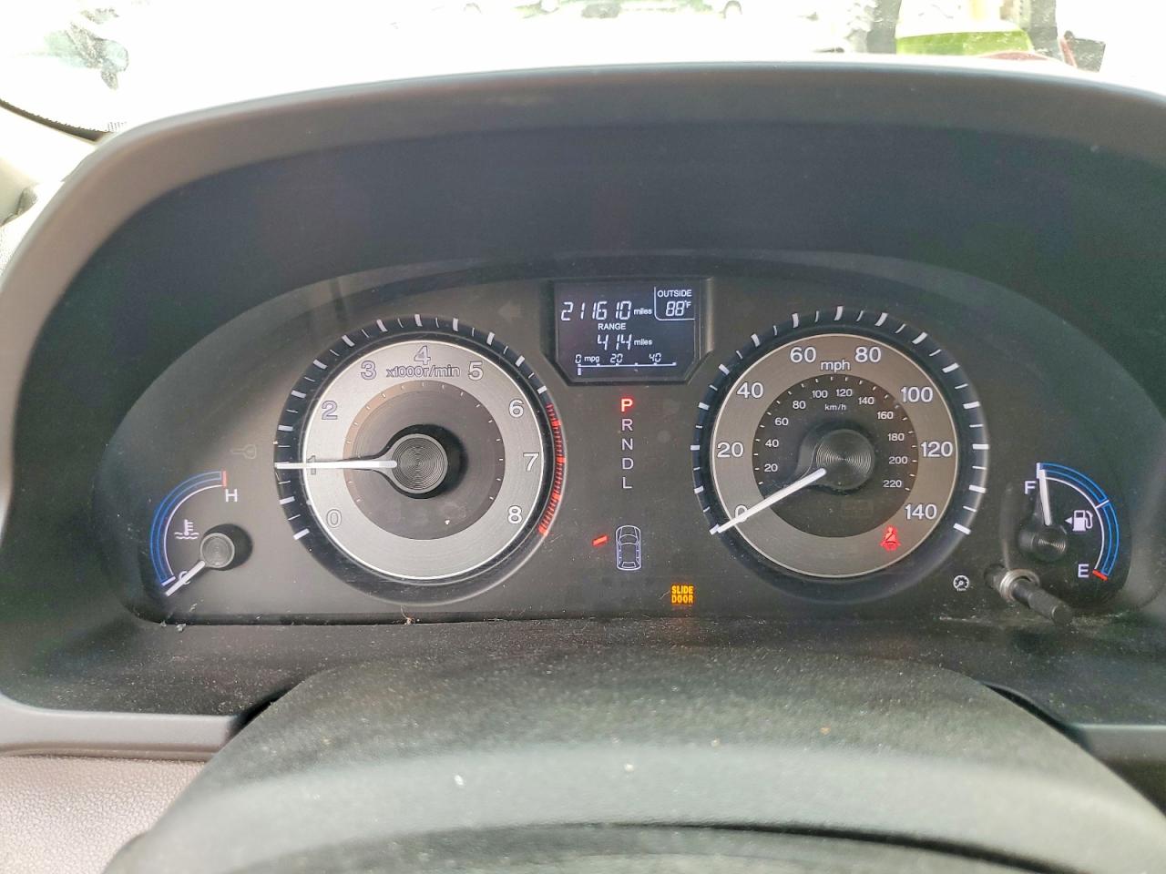 2012 HONDA ODYSSEY
