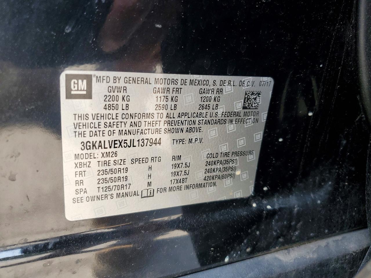2018 GMC TERRAIN