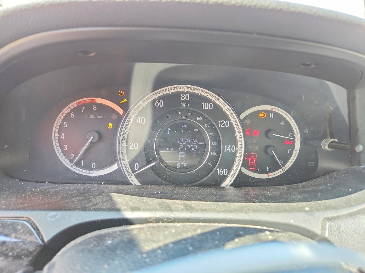 2016 HONDA ACCORD