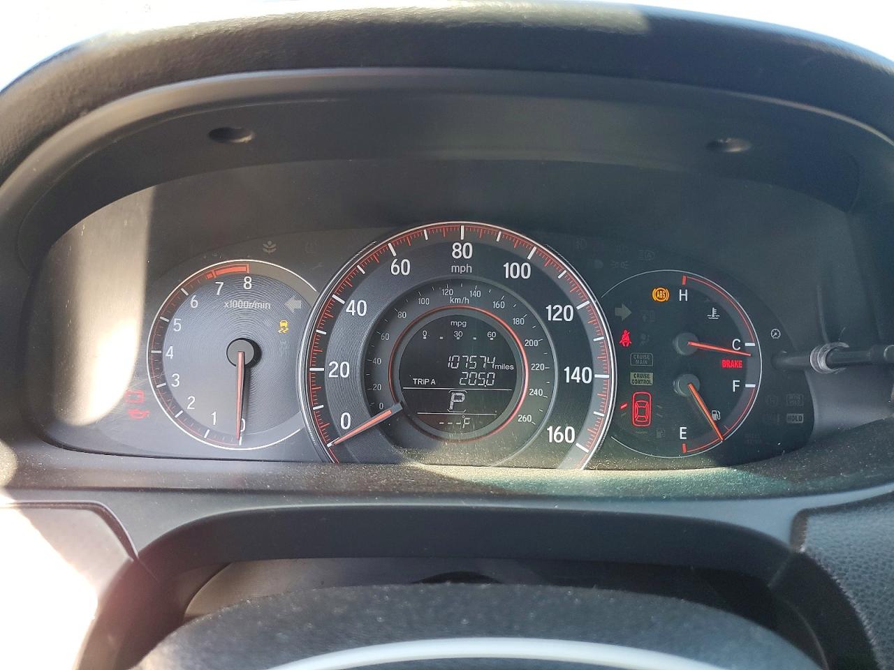2016 HONDA ACCORD