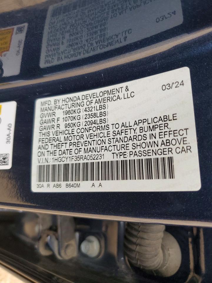 2024 HONDA ACCORD