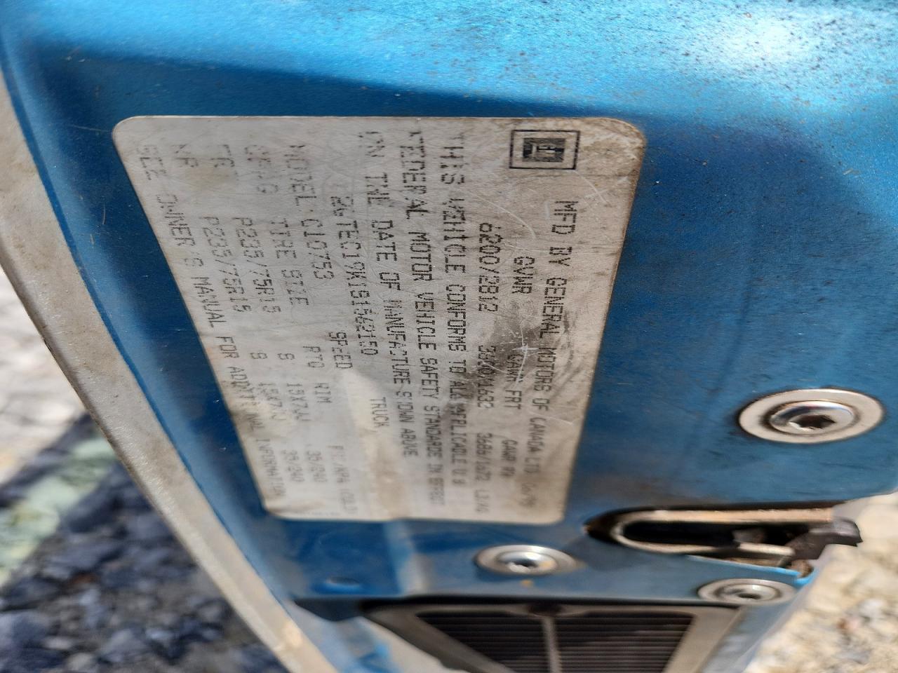 1995 GMC SIERRA