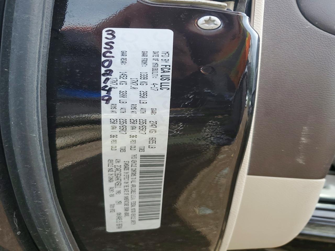 2017 CHRYSLER PACIFICA