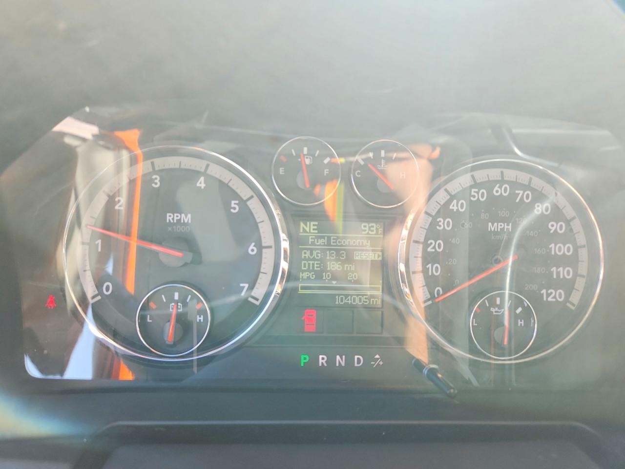 2012 DODGE RAM 1500