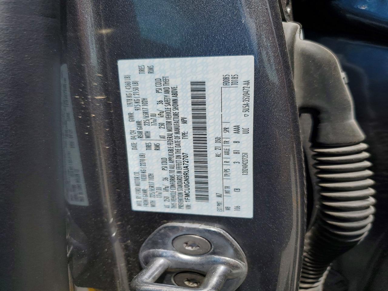 2024 FORD ESCAPE ACT