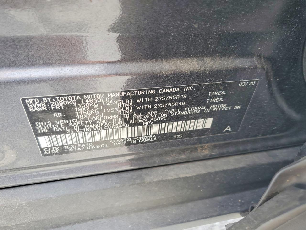 2020 TOYOTA RAV4