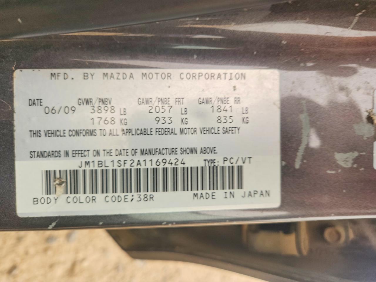 2010 MAZDA 3
