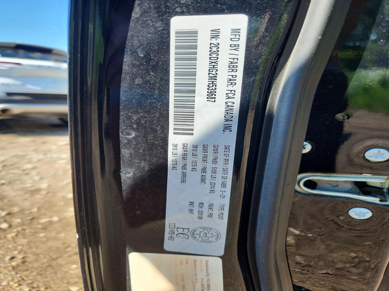 2021 DODGE CHARGER