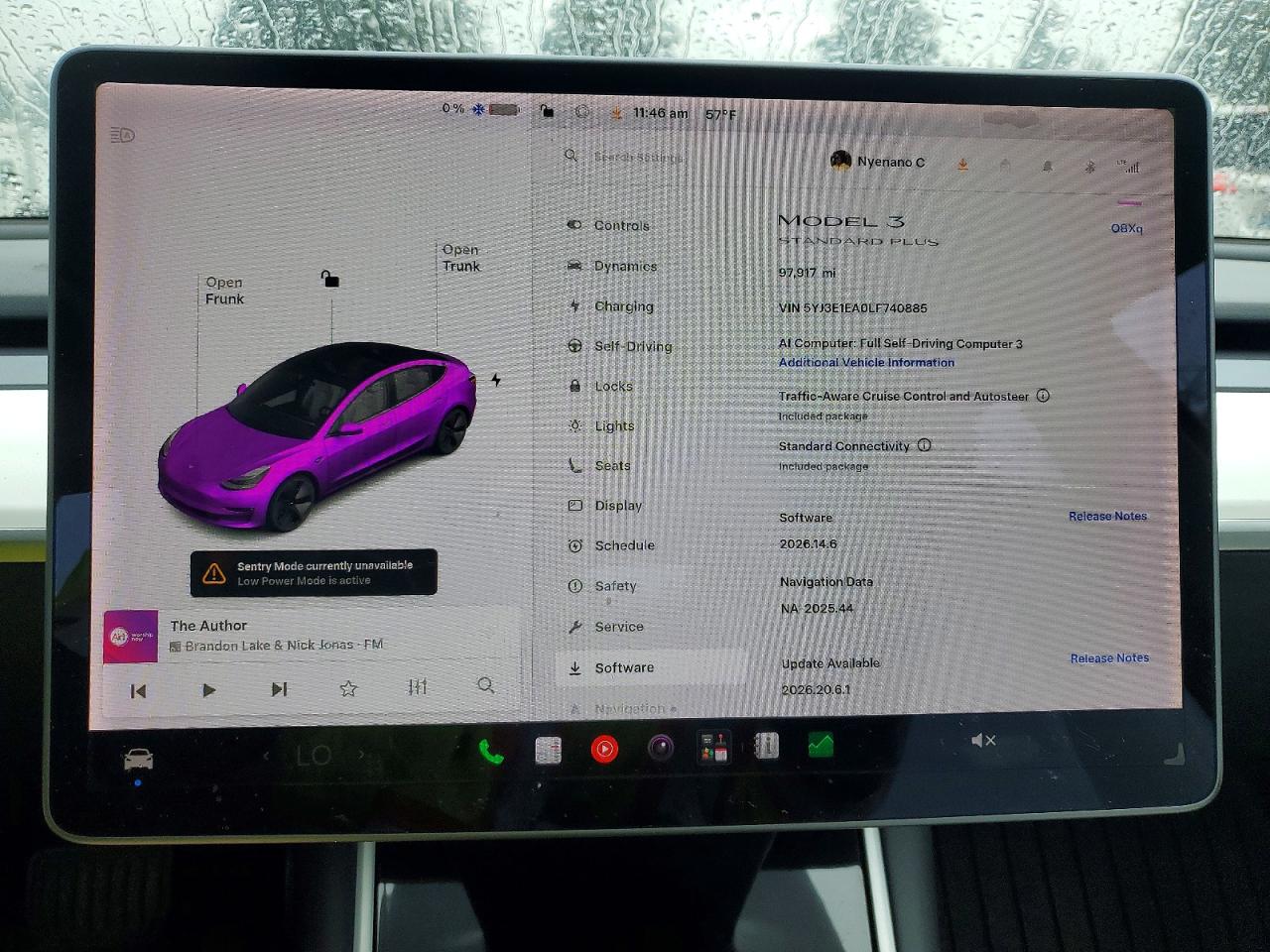 2020 TESLA MODEL 3