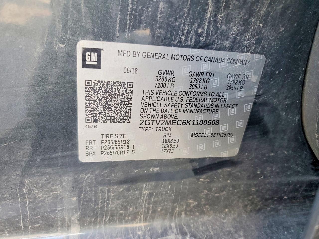 2019 GMC SIERRA