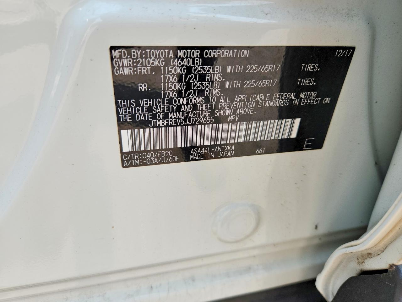 2018 TOYOTA RAV4
