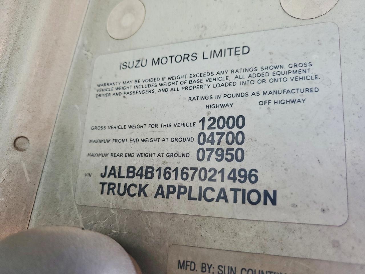 2006 ISUZU NPR