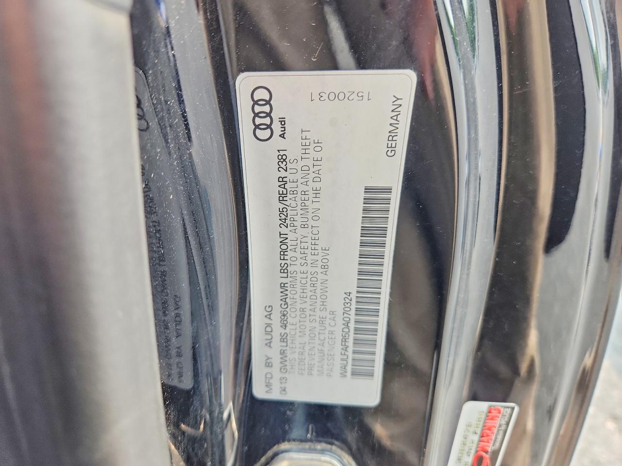 2013 AUDI A5