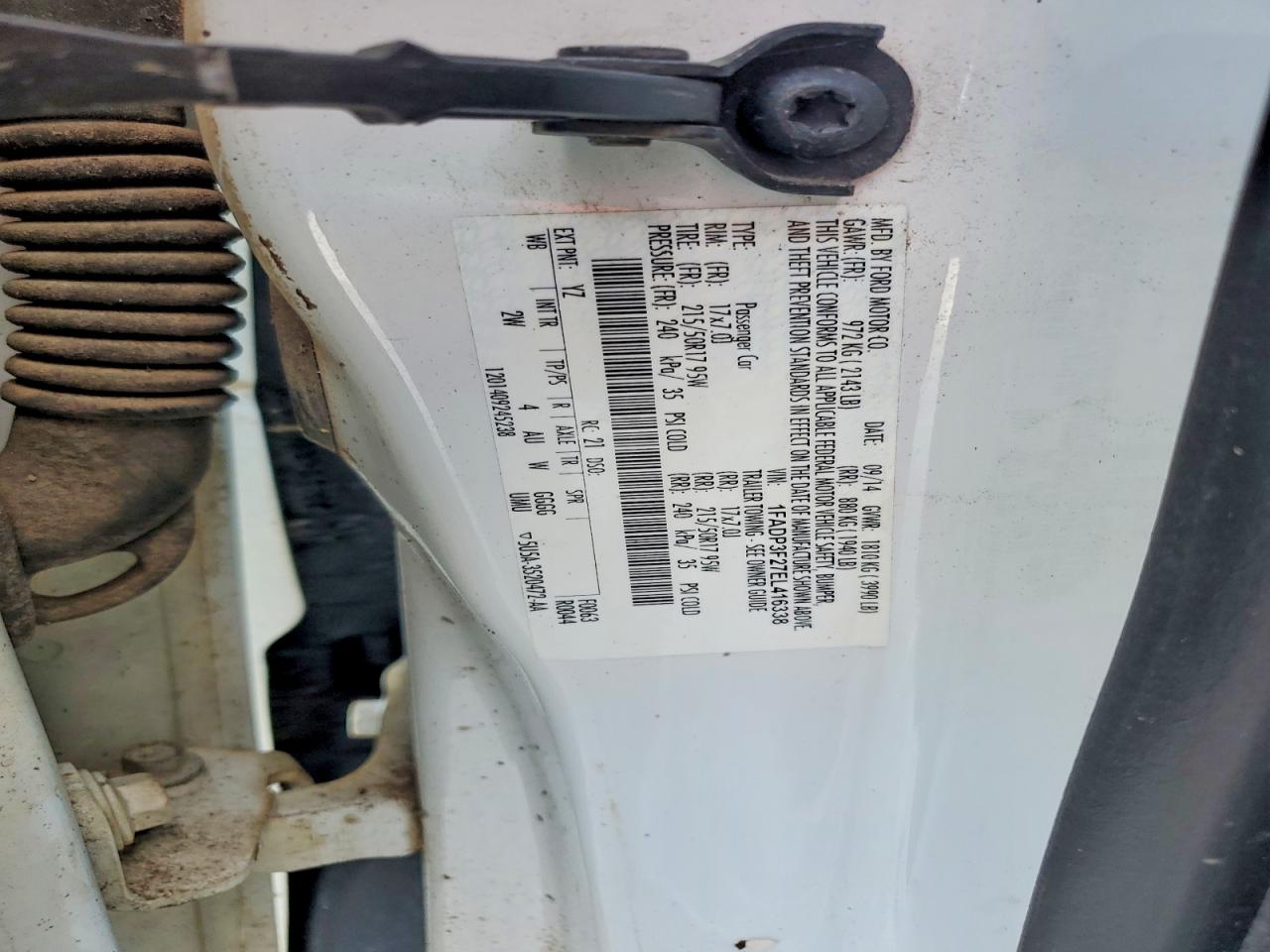 2014 FORD FOCUS
