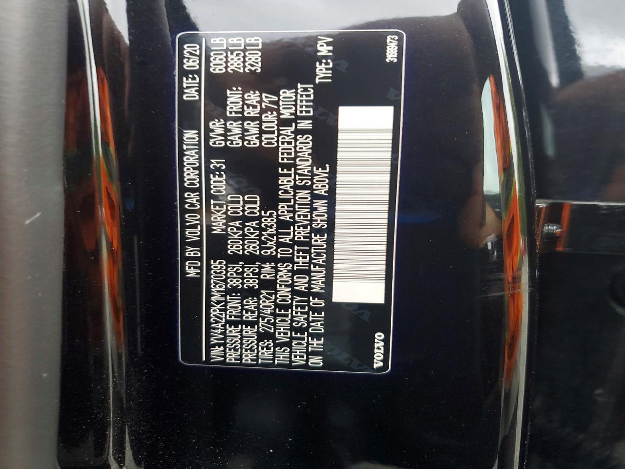 2021 VOLVO XC90