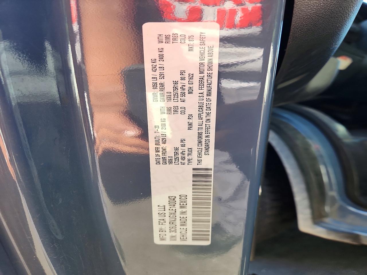2020 RAM PROMASTER