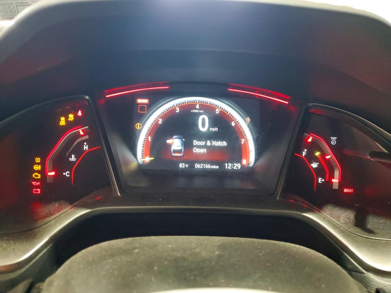2018 HONDA CIVIC