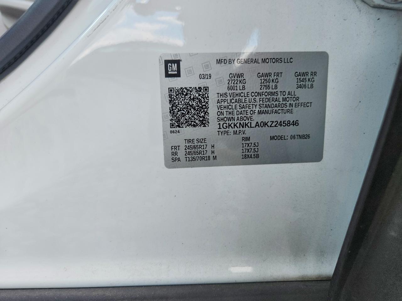 2019 GMC ACADIA