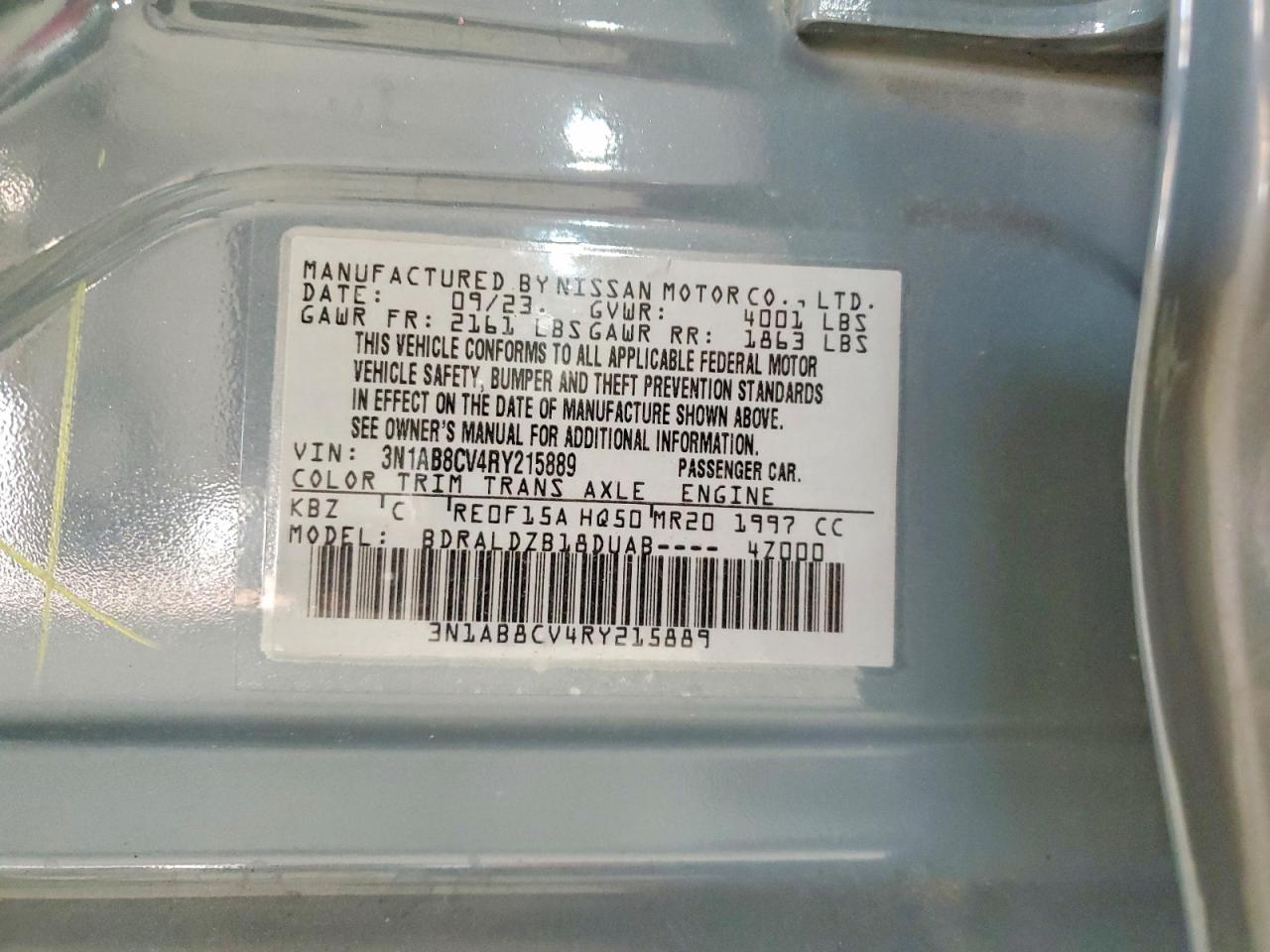 2024 NISSAN SENTRA