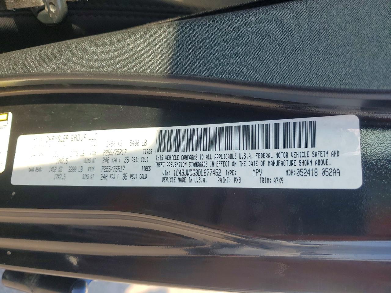 2013 JEEP WRANGLER