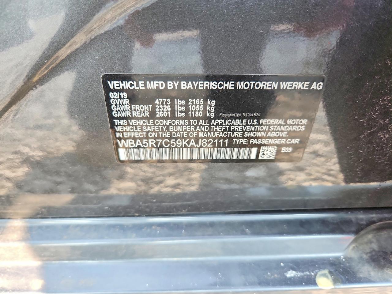 2019 BMW 3 SERIES